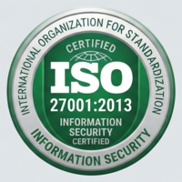 ISO 27001 — Information Security, certified